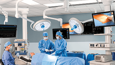 91 Operating Room Integration Systems deliver the highest level of patient care. Systems are compatible with any image from any piece of equipment.